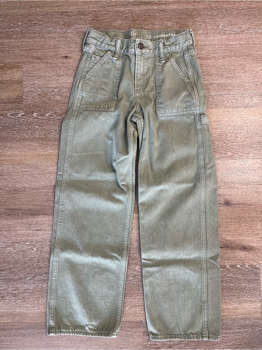 GAP Olive Carpenter Pants - Green